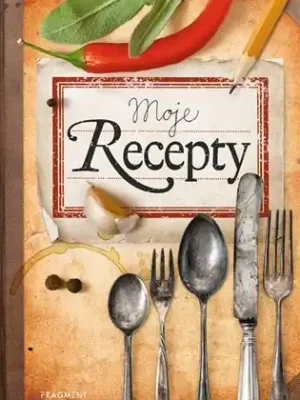 Moje RECEPTY – zápisník Značkový