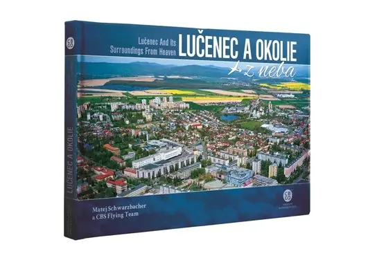 Lučenec a okolie z neba Značkový