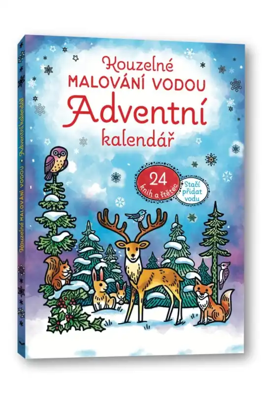 Kouzelné malování vodou : adventní kalendář Originální