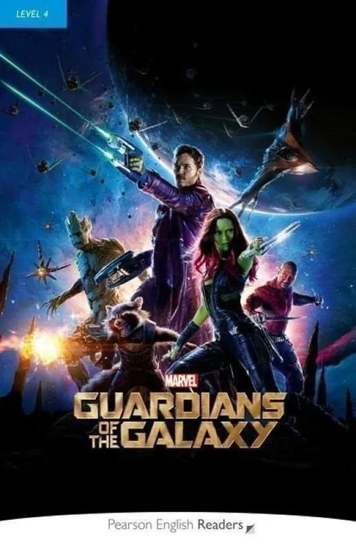 Levný Pearson English Readers: Level 4 Marvel Guardians of the Galaxy + Code